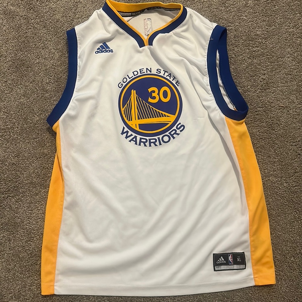 Youth xl Curry jersey